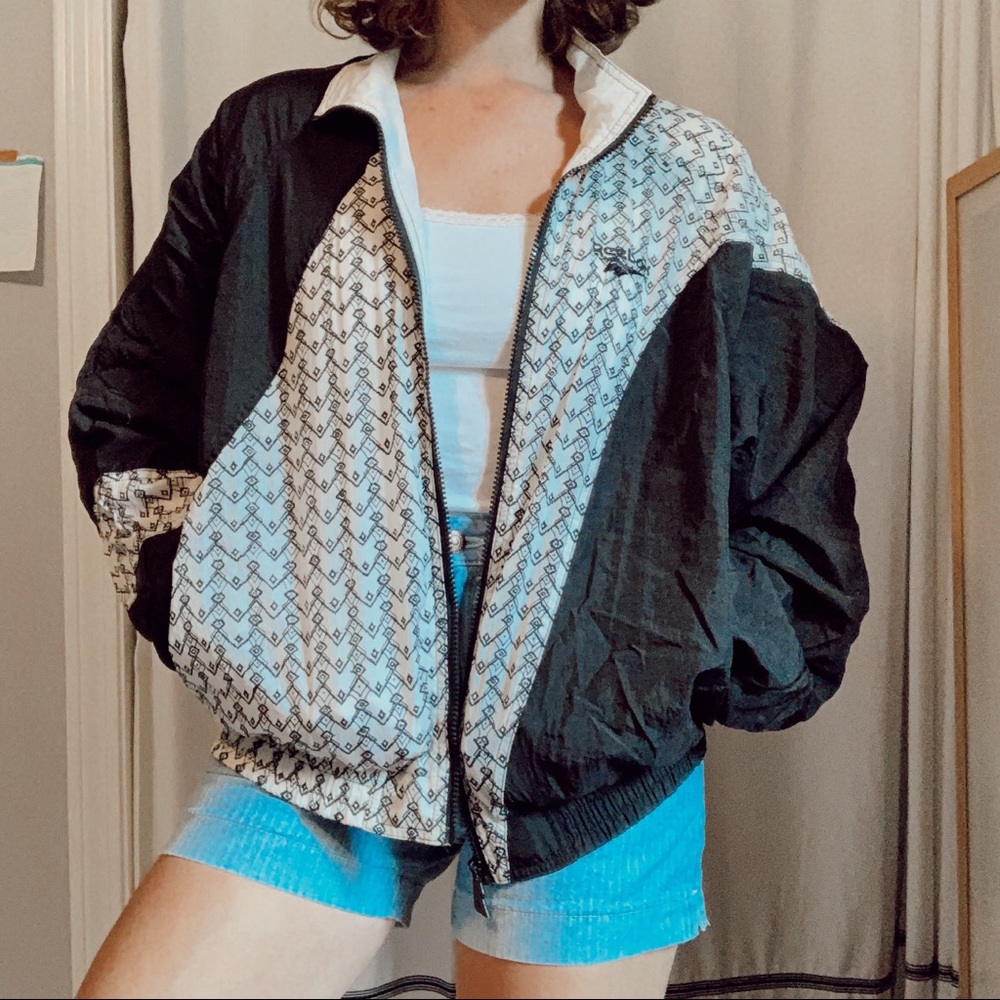 vintage reebok windbreaker
